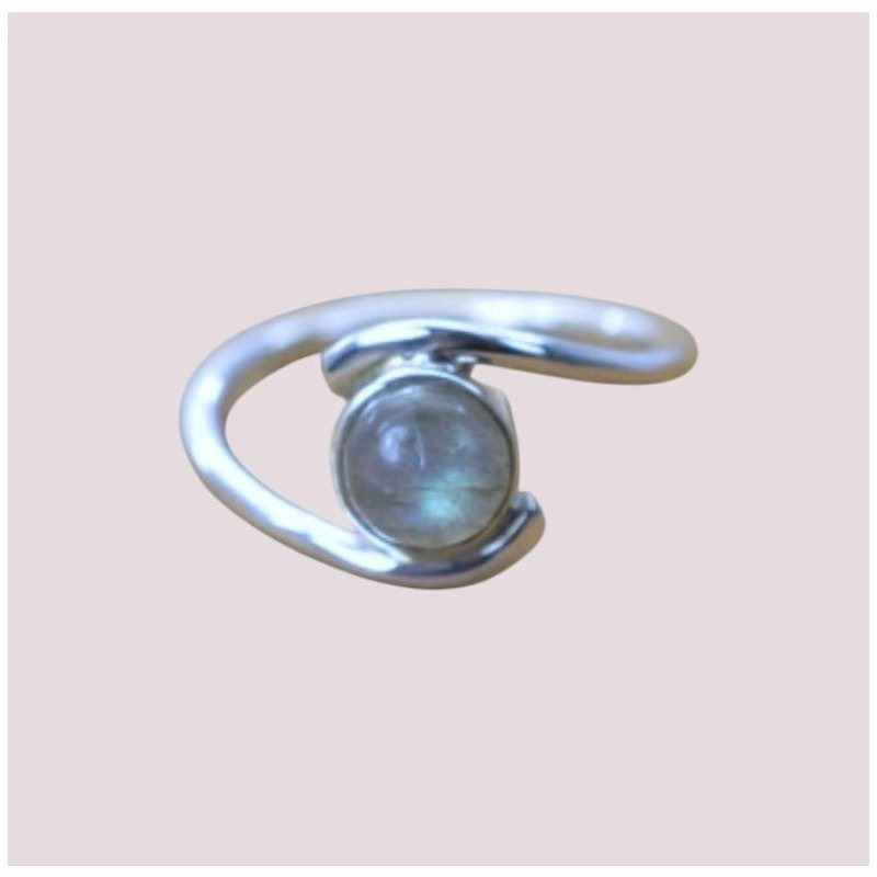 925 Silver Gemstone Side Ring